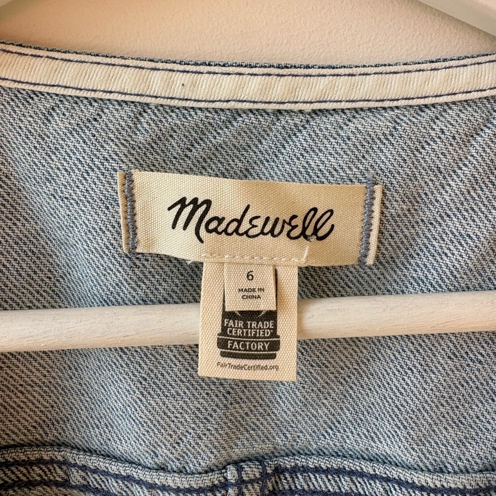 Cotton-Hemp Denim Katrina Crop Vest Top - Picture 8 of 14